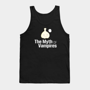 Garlic vs vampire myth funny Tank Top